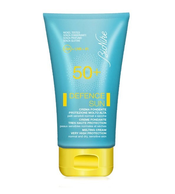 bionike defence sun 50+ melting face cream tube 50ml - Parafa Maroc para