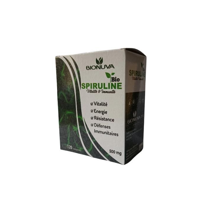 Bionuva spiruline 120 comprimes - Parafa Maroc para
