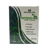bionuva Spiruline Bio 240 Comprimés - Parafa Maroc para