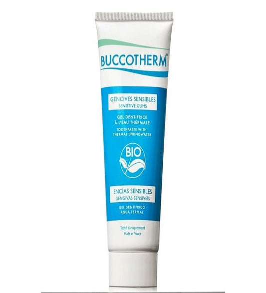 Buccotherm Gel dentifrice Gencives Sensibles certifié BIO sans Fluor 75ml - Parafa Maroc para