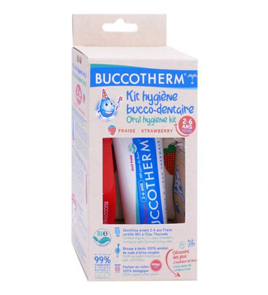 BUCCOTHERM KIT ENFANT 2 - 6 ANS 50 ML GOUT FRAISE - Parafa Maroc para