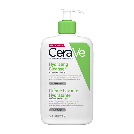 CeraVe - Crème Lavante Hydratante - 473 ml - Parafa Maroc para