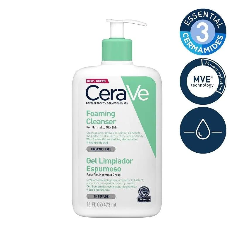 CeraVe - Gel Moussant 473 ml - Parafa Maroc para