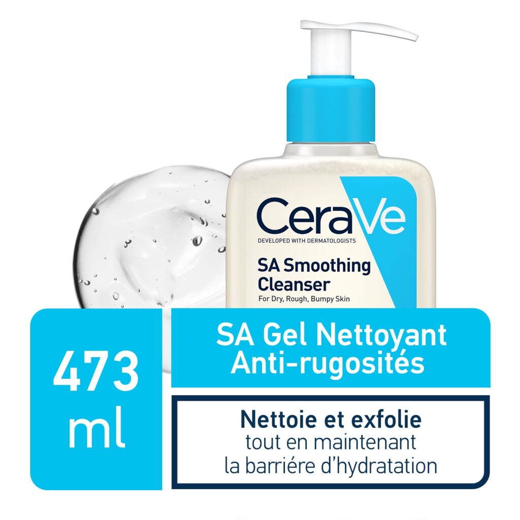 CeraVe - SA Gel Nettoyant Anti - rugosités - 473 ml - Parafa Maroc para