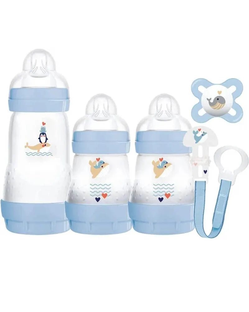 Coffret cadeau Nouveau - né MAM - Bleu - Parafa Maroc para