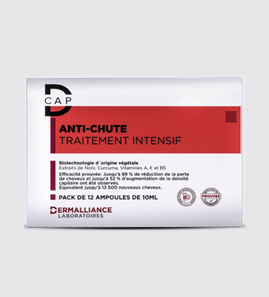 D - CAP Ampoules Traitement Intensif Anti - Chute 12 x 10 ml - Parafa Maroc para