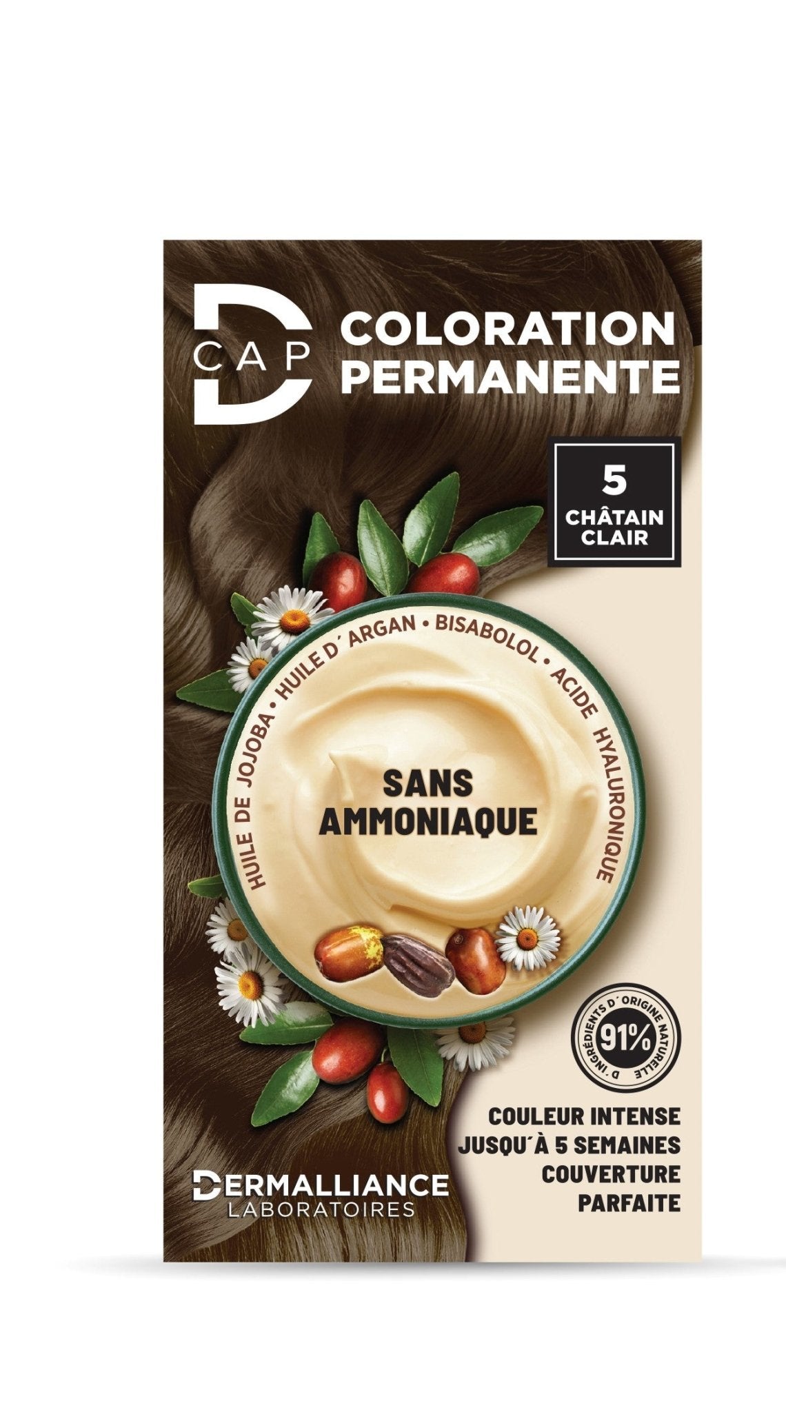 d cap coloration permanante 5 chatain clair - Parafa Maroc para