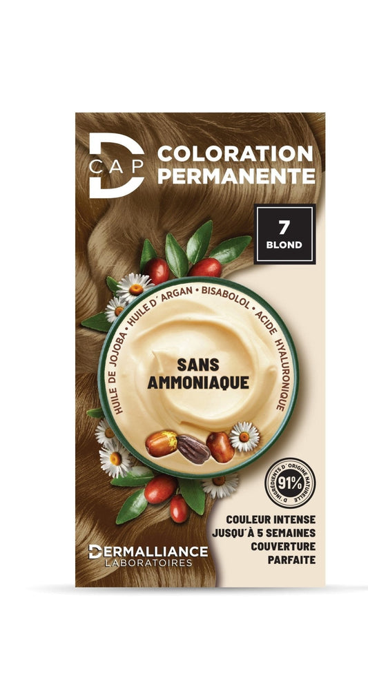d CAP Coloration permanante 7 blond - Parafa Maroc para