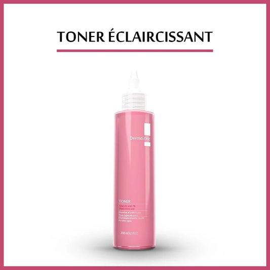 DERMADOC TONER EXFOLIANT 7% ACIDE GLYCOLIQUE 200 ML - Parafa Maroc para