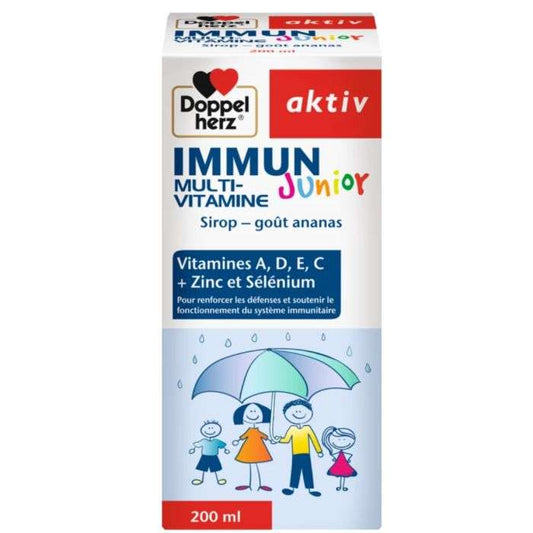 DOPPELHERZ AKTIV Oméga-3 Multivitamines Junior 150 Ml