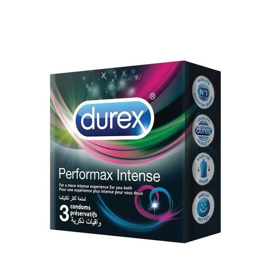 DUREX Performax Intense 3 Préservatifs - Parafa Maroc para