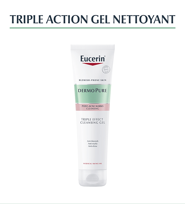 EUCERIN DERMOPURE GEL NETTOYANT TRIPLE ACTION 150 ML - Parafa Maroc para