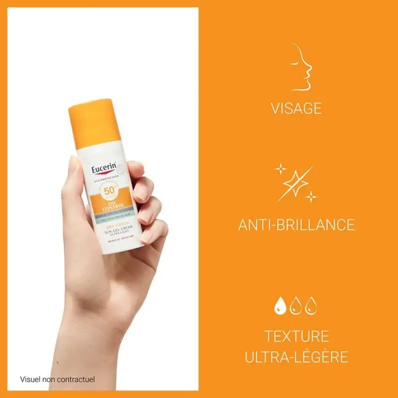 EUCERIN OFFRE WEB OIL SUN PROTECT CONTROL TOUCHER SEC 50 ML + 2 MINIATURE OFFERTS - Parafa Maroc para