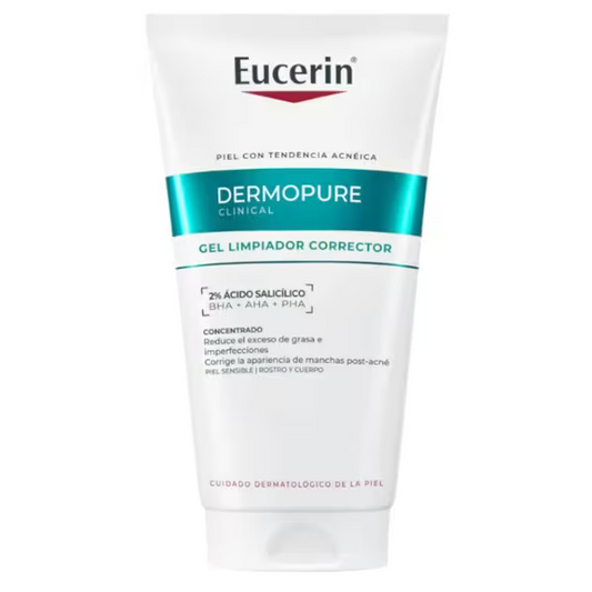 EUCERIN DERMOPURE CLINICAL GEL NETTOYANT CORRECTEUR 150ML