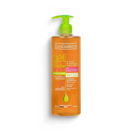 EVOLUDERM GEL DOUCHE SURGRAS HYDRATANT 500ML - Parafa Maroc para