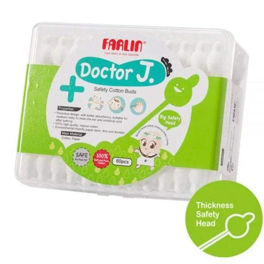 FARLIN COTON TIGE DE SECURITE POUR BEBE /60PCS TOP113 - 3 - Parafa Maroc para