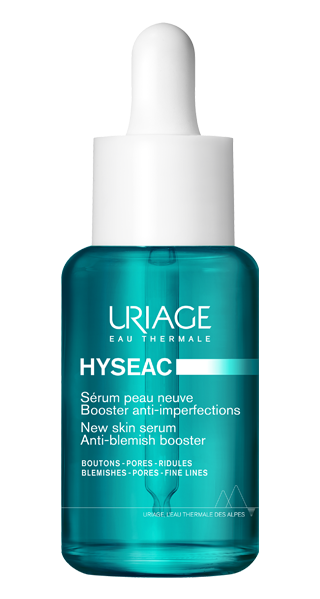 URIAGE PACK Hyséac Sérum Peau Neuve 30ml + hyséac fluid spf50 50ml Duo Régulateur et Purifiant Gel Nettoyant + Soin Global Peaux Mixtes Grasses Acné