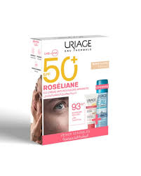 Uriage roseliane spf 50+ teinte claire eau thermale offert