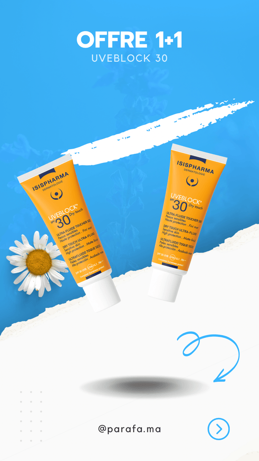 ISIS PHARMA PACK UVB 30 DRY TOUCH - Parafa Maroc para
