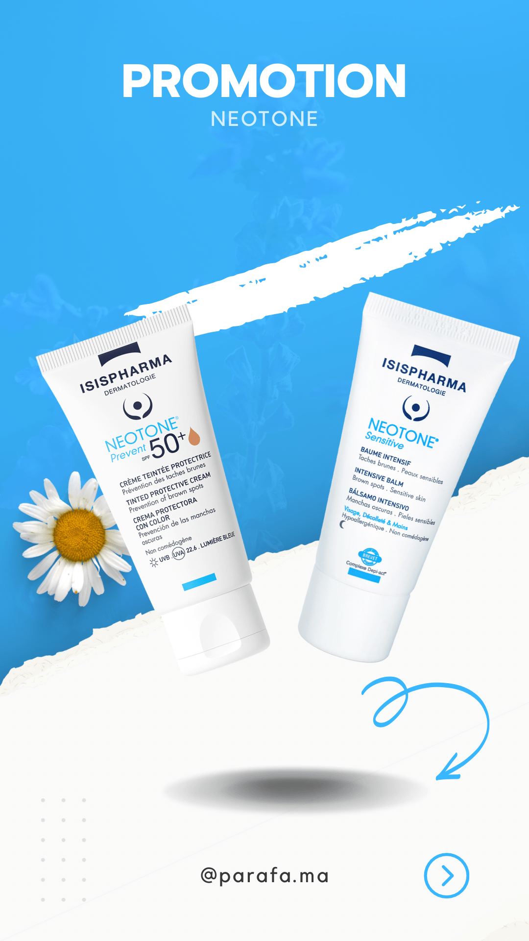 ISISPHARMA PACK NEOTONE SENSITIVE & PREVENT MEDIUM - Parafa Maroc para