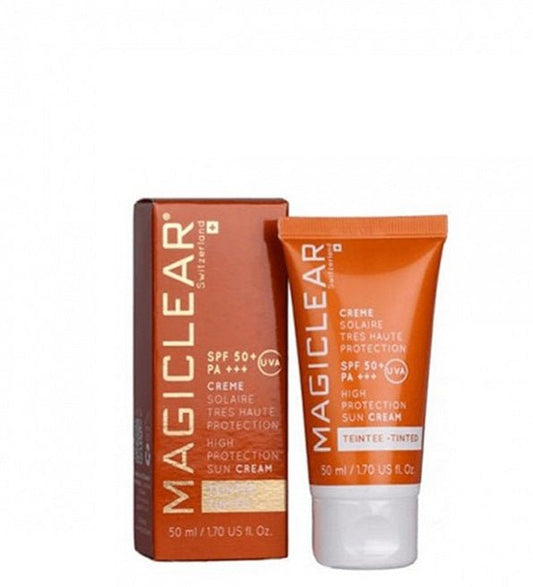 Magiclear Crème Solaire TEINTÉE SPF 50+ PA+++ - Parafa Maroc para