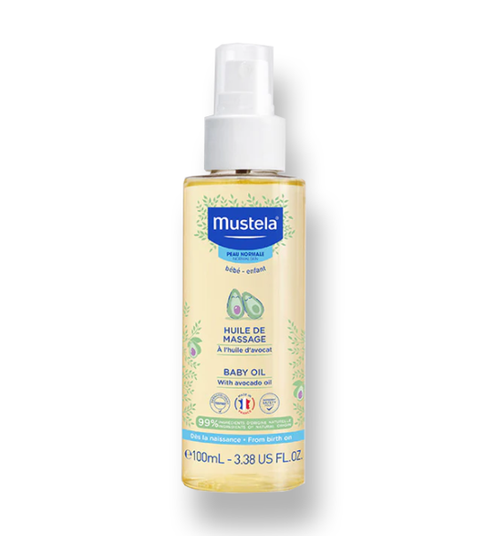 MUSTELA Huile de massage à l'huile d'avocat 100ML