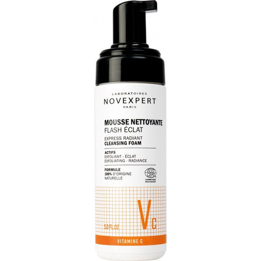 Novexpert Vitamine C Flash Eclat Mousse Nettoyante – 150 ml