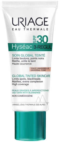 Uriage HYSÉAC 3 Regul Global Teinté SPF30+ 40ml