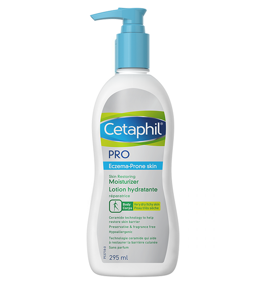 CETAPHIL PRO LOTION HYDRATANTE POUR LA PEAU À SUCCÈS DE L'ECZÉMA 295ML