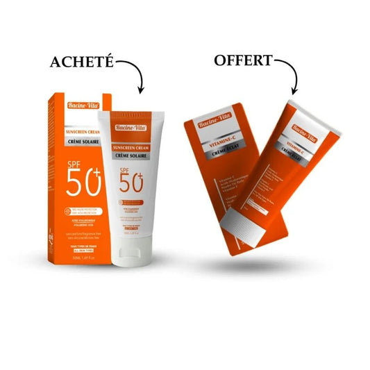 Racine vita creme solaire + vitamine C offert - Parafa Maroc para