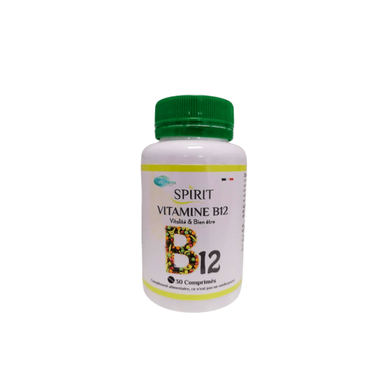 Spirit vitamine B12 30 gelules - Parafa Maroc para