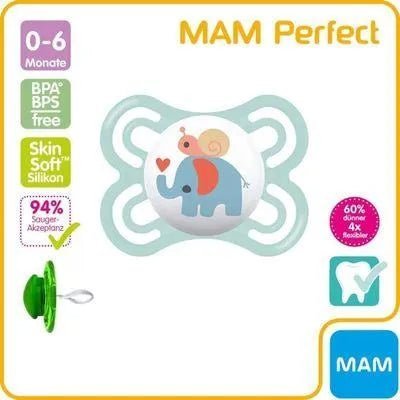 Sucette MAM Perfect 2 - 6m - loutre de mer - Parafa Maroc para