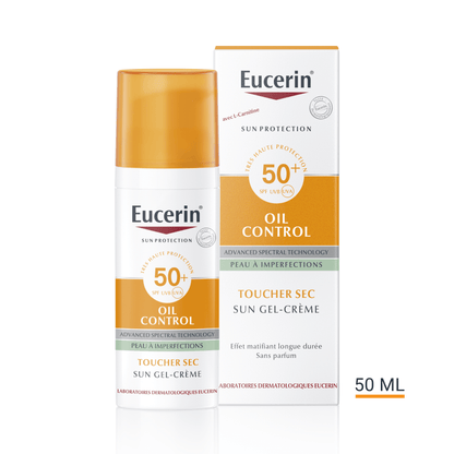 EUCERIN - SUN PROTECTION OIL CONTROL GEL-CRÈME SPF50+ - 50ml