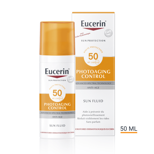 EUCERIN - ECRAN SOLAIRE ANTI-AGE SUN FLUID SPF 50+ - 50ml