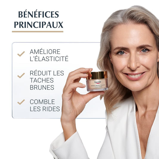 EUCERIN - HYALURON-FILLER + Elasticity Soin de Jour SPF 15 - 50 ml