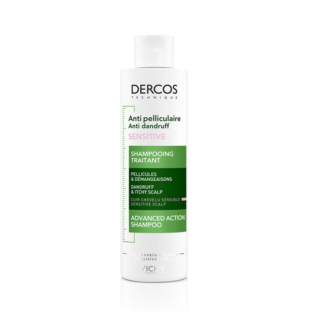 Vichy Dercos Technique Anti-Pelliculaire Sensitive Shampoing Traitant 200ml